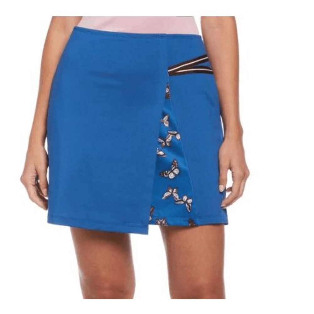 Callaway Women's Size XL Blue Butterfly Print Athletic TrueSculpt Skort